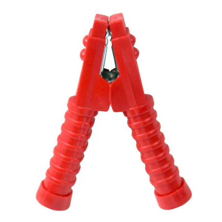 大自工業(Meltec) ブースタークリップ(赤・黒) 300A EA812JY-25 4518340163782【別送品】