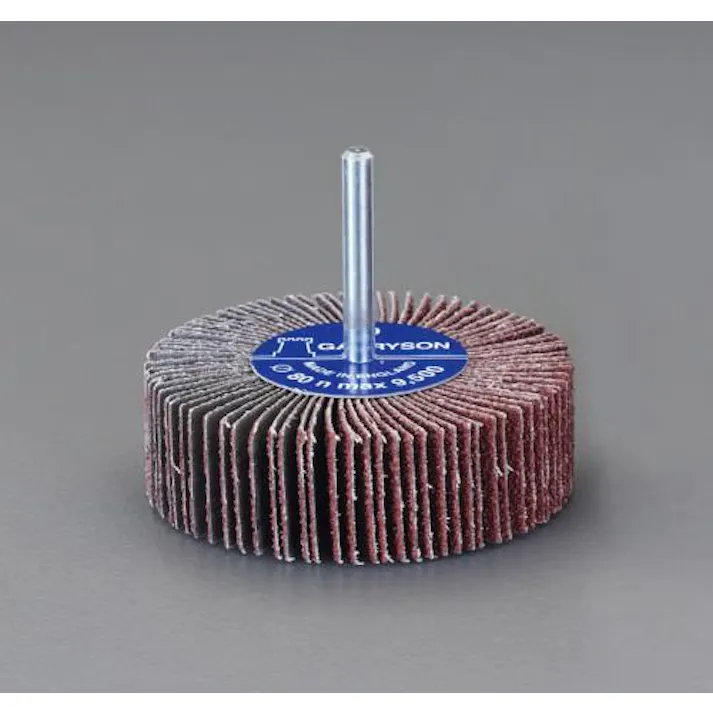 ESCO # 60 80x25mm/6.0mm軸 フラップホイール EA819AE-60 4518340191464(CDC)【別送品】