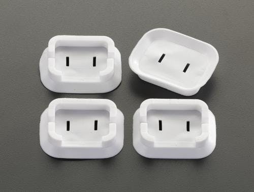 ヤザワコーポレーション 安全カバー/2Pプラグ用(4個) EA815HZ-17A 4518340301603【別送品】