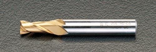 不二越(NACHI) エンドミル(TiN coat・Co-HSS/2枚刃) 8.7x70mm EA824RA-8.7 4518340310599【別送品】