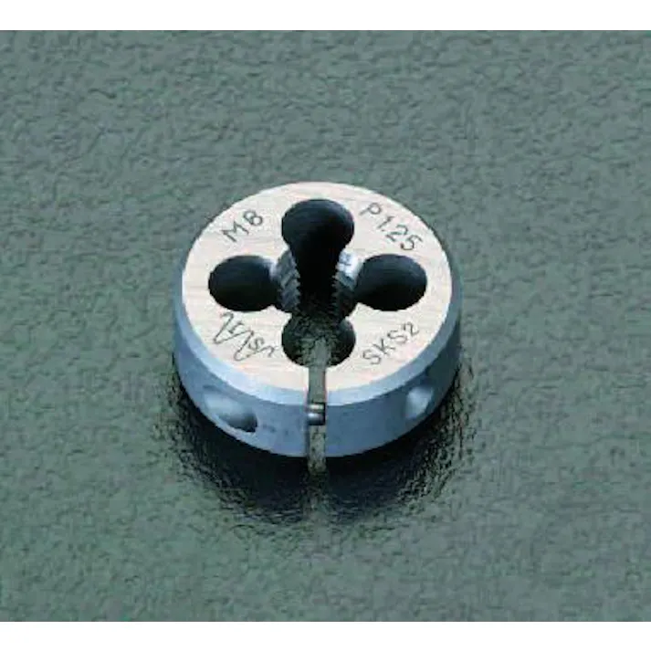 ESCO M10x0.75/25mm ダイス(SKS2) EA829MK-10D 4518340311169(CDC)【別送品】