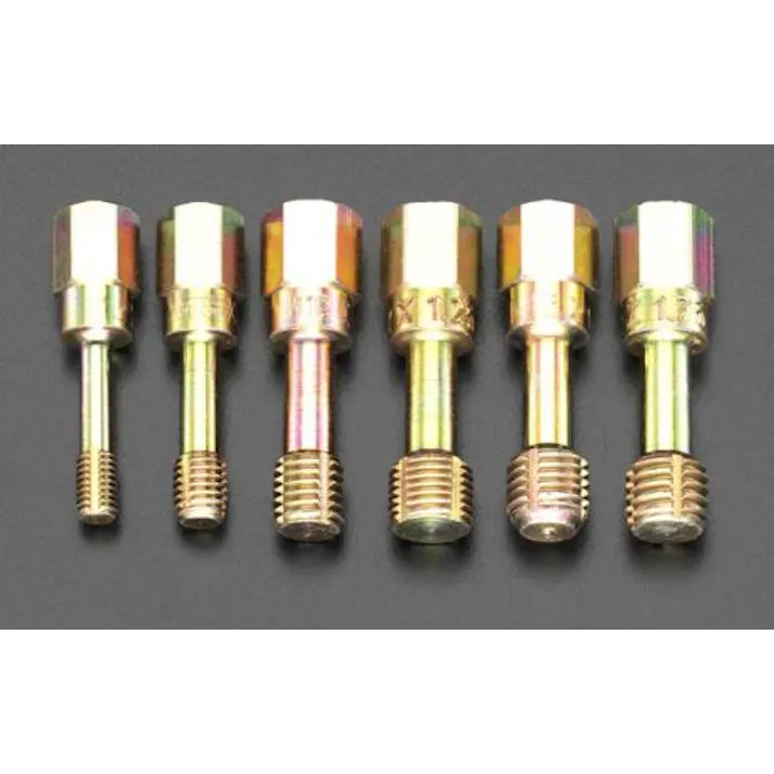 ESCO M 6 - M12 タップセット(ねじ山修正) EA829BH-6 4518340326132(CDC)【別送品】
