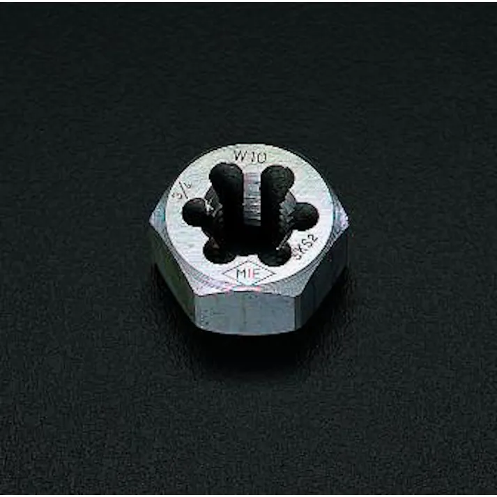 ESCO 1/4"x20 六角ダイス(BSW/SKS2) EA829MC-4 4518340388925(CDC)【別送品】