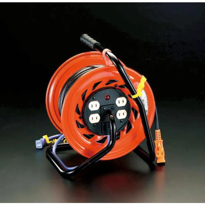 日動工業 コンセント固定リール(元置型) AC125V/15A/30m EA815DA-11 4518340433199【別送品】