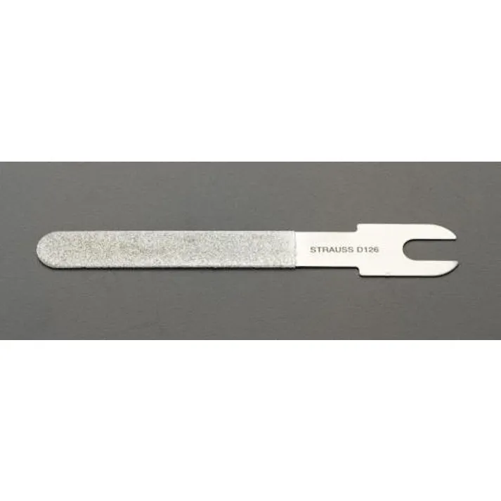 ESCO 100x10x0.3mm/# 600 ダイヤモンドヤスリ(平面用) EA826VL-0.2 4518340502611(CDC)【別送品】
