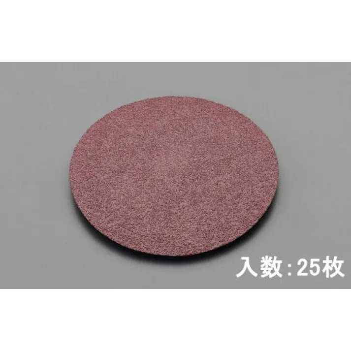 ESCO 102mm/#80 ディスクペーパー(25枚) EA809MF-80 4518340505568(CDC)【別送品】