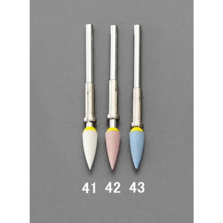 ESCO φ4x 13mm ダイヤモンドゴム砥石(細目/3mm軸) EA819DH-41 4518340535305(CDC)【別送品】