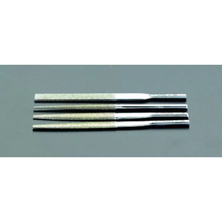 ESCO 5.1x1.6x85mm ダイヤモンド鑢(平・ショート/#200) EA826VM-12 4518340609600(CDC)【別送品】