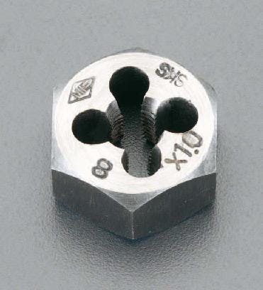 六角ダイス(SKS2) M12x1.5 EA829MB-12A 4518340661486【別送品】