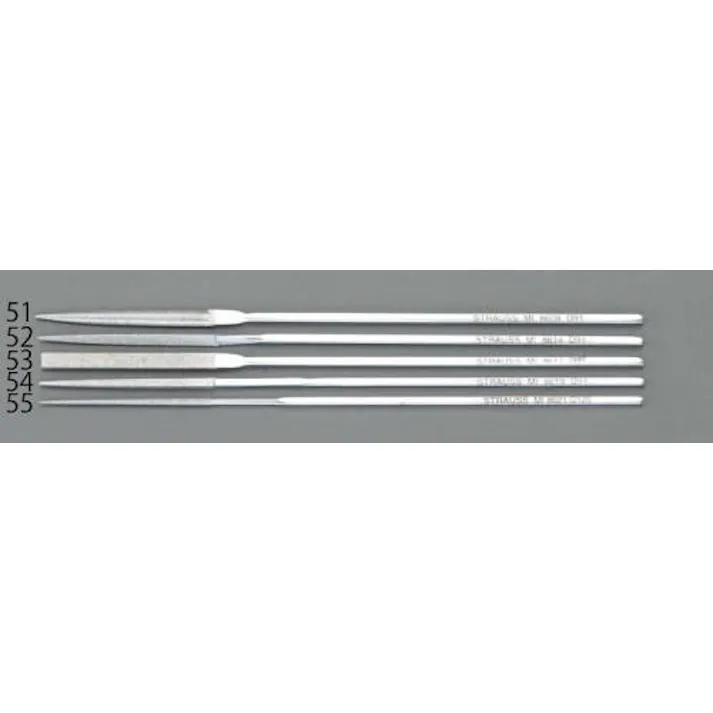 ESCO 140mm/#200 ダイヤモンドやすり(精密・四角) EA826VH-54 4518340674011(CDC)【別送品】