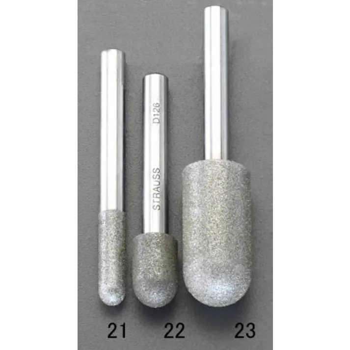 ESCO 6x20x60mm ダイヤモンドバー(6mm軸) EA819DL-21 4518340674813(CDC)【別送品】