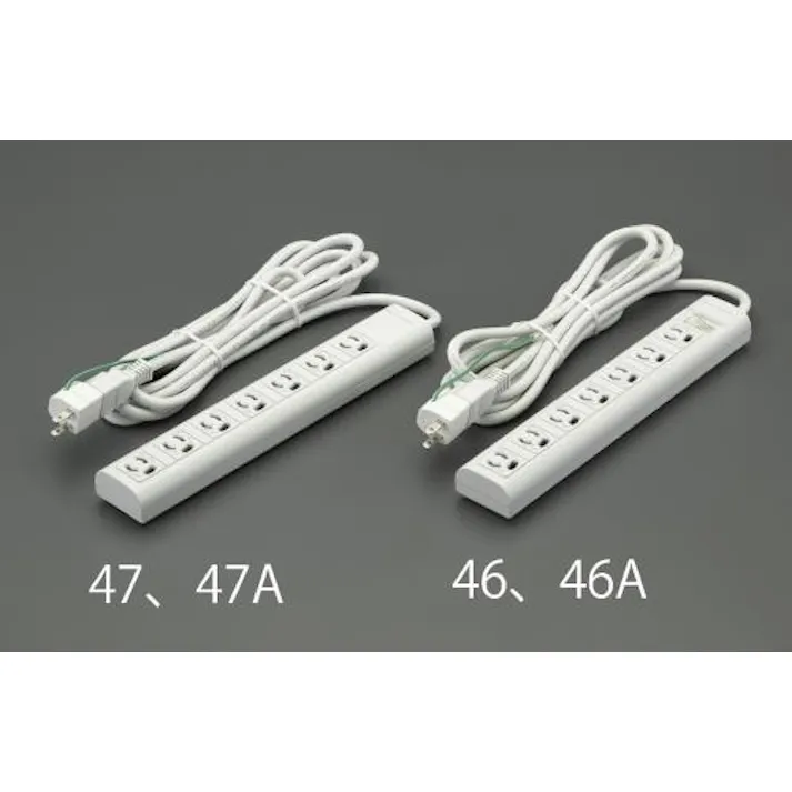 エレコム AC125V/15Ax 3m タップ(7口・マグネット付・抜け止) EA815GL-46 4518340688308(CDC)【別送品】
