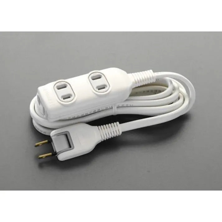 朝日電器(ELPA) AC125V/15Ax 1m タップ(3口) EA815GL-51 4518340688483(CDC)【別送品】