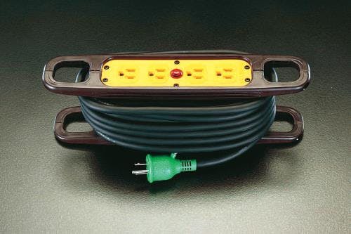 日動工業 コードリール(アース付) AC125V/15Ax10m EA815GV-1 4518340877016【別送品】