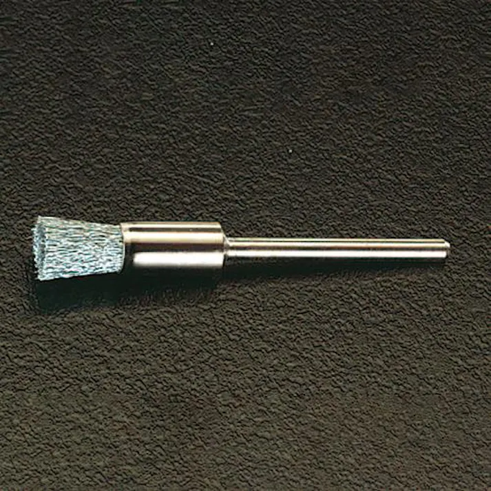 ミニター 10mm /3.0mm軸 エンド型軸付ブラシ(スチール製) EA819AH-3 4518340884557(CDC)【別送品】