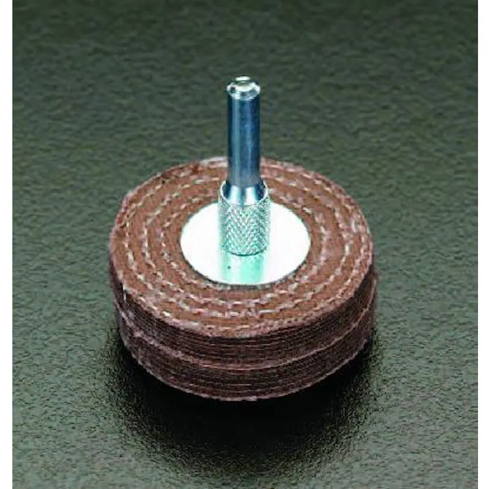 ESCO 100mm 軸付布バフ EA819AX-4 4518340923898(CDC)【別送品】
