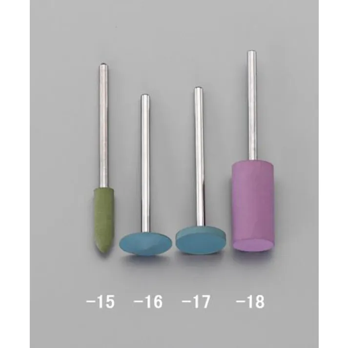 ミニター 12x 3mm 軸付ゴム砥石(2.35mm軸) EA819ED-16 4518340945968(CDC)【別送品】