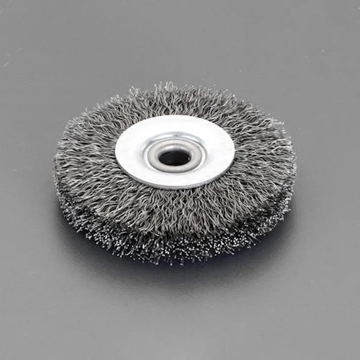 ESCO 50mm/10.0mm ワイヤーホイール(スチール製) EA818-121 4548745005615(CDC)【別送品】