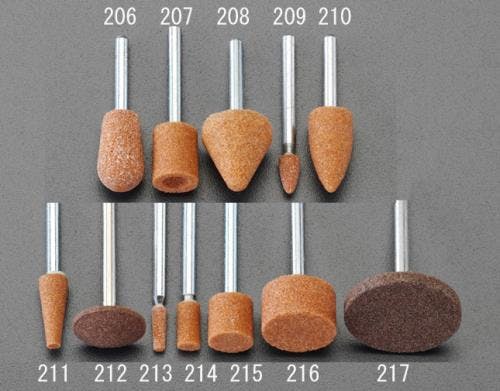 DREMEL(ドレメル) 軸付砥石 4.8x8.0mm/3.2mm軸 EA818E-209 4548745024135【別送品】