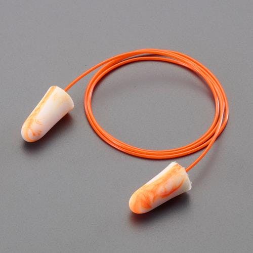 耳栓(コード付・10組) EA800VH-4 4548745030242【別送品】