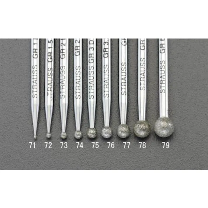 ESCO φ3.0mm/45mm CBNバー(丸/3mm軸) EA819DJ-175 4548745043051(CDC)【別送品】