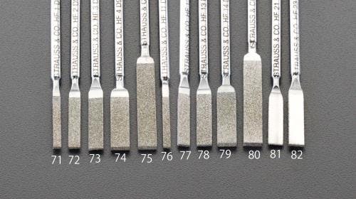 ダイヤモンド鑢(平・ショート/#140) 4.3x1.2x50mm EA826VM-82 4548745044775【別送品】