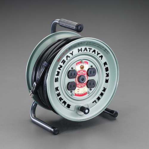 ハタヤリミテッド(HATAYA) コードリール(サーモカット付) AC125V/15A/30m EA815BL-30 4548745167672【別送品】