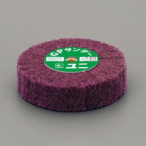 柳瀬(YANASE) ヘアライン研磨ホイール 100mm/M10/＃120 EA819AX-21
