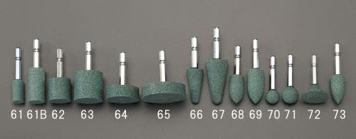 軸付砥石(傘/GC) 19x38mm/6角軸 EA819HY-66 4548745258615【別送品