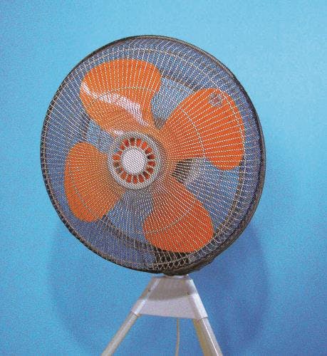 工場扇用巻き込み防止ネット [50cm以下用] EA897AZ-6 4548745259278【別送品】