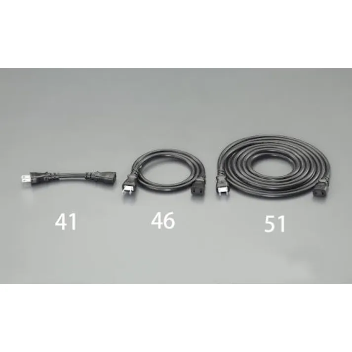 ESCO AC125V/12Ax0.5 m 延長コード EA815GA-44 4548745308815(CDC)【別送品】