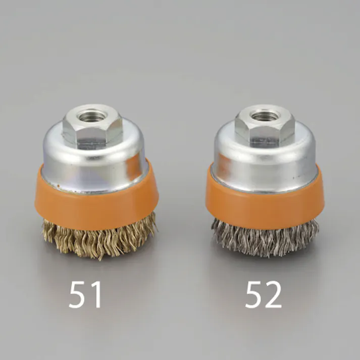 錦 ワイヤーブラシ(カップ型 スチール製) 35mm/M10 EA809YR-51 4548745380927【別送品】