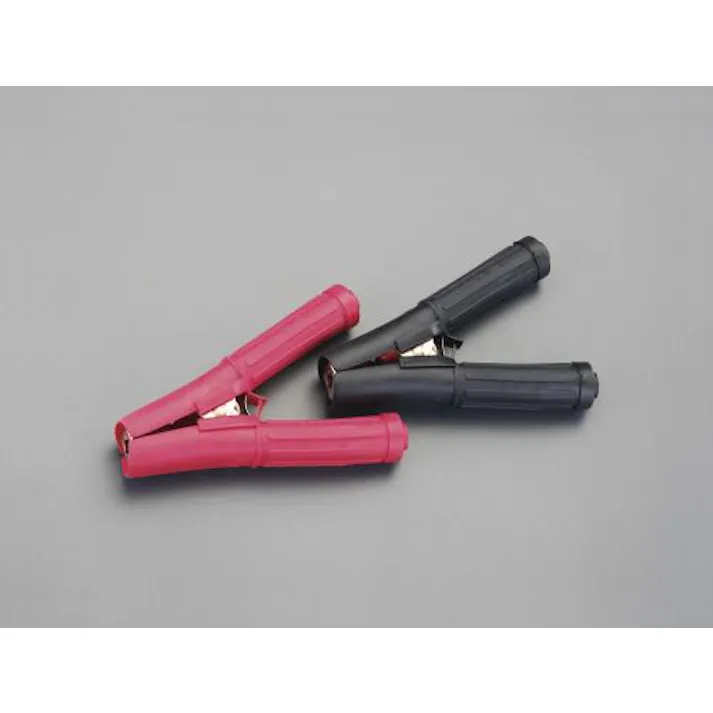 清和工業 充電用クリップ(赤・黒) 50A EA812JY-31 4548745383249【別送品】