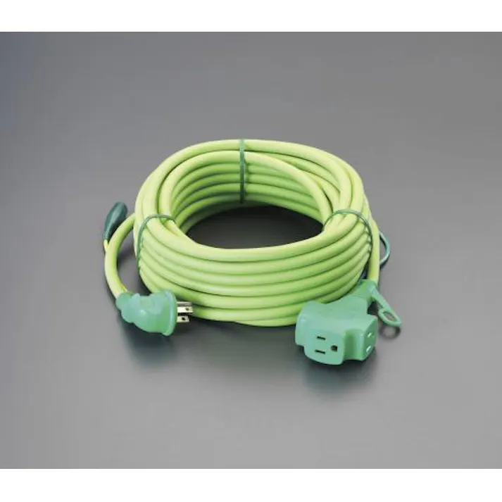日動工業 AC125V/15A/ 10 m 延長コード EA815G-9 4548745384413(CDC)【別送品】