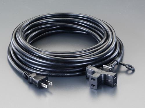 正和電工 延長コード AC125V/15A/10m EA815GJ-10 4548745384598【別送品】