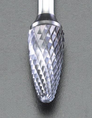 超硬バー(重作業用) 12x25mm/6mm軸 [Coated] EA819VE-212 4548745387865【別送品】