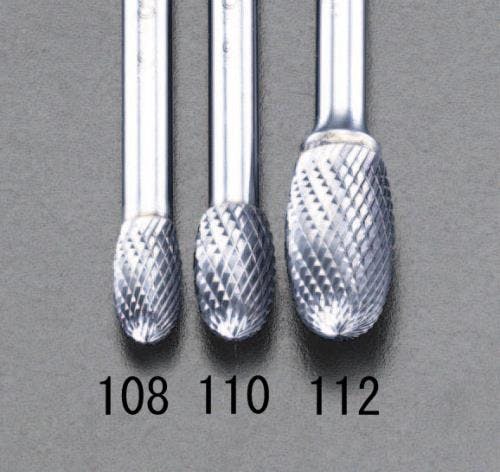 超硬バー 12x22mm/6mm軸 [Coated] EA819VG-112 4548745388060【別送品】