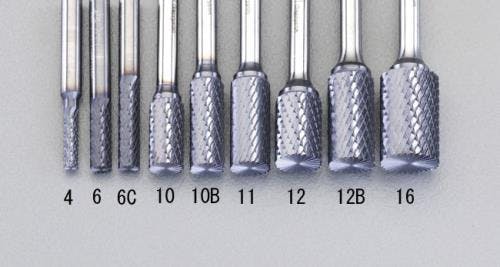 超硬バー(End Cut) 6x19mm/6mm軸 [Coated] EA819VJ-6 4548745388237【別送品】