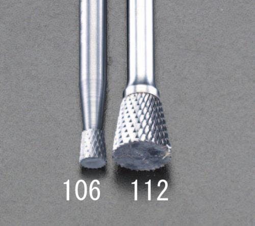 超硬バー 12x13mm/6mm軸 [Coated] EA819VP-112 4548745388633【別送品】