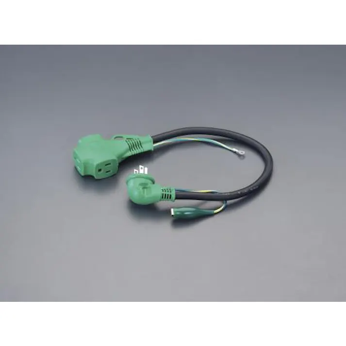 日動工業 延長コード(アース付) AC125V/15A/0.5m EA815GA-34 4548745459951【別送品】