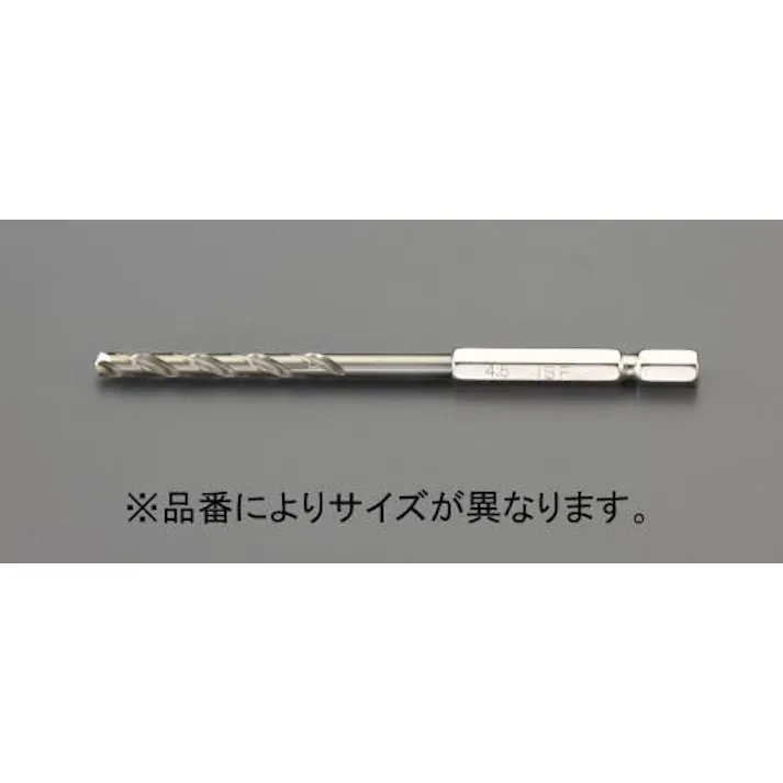 ドリルビット(六角軸/CO-HSS) 3.8x101mm EA824BL-3.8 4548745722581【別送品】