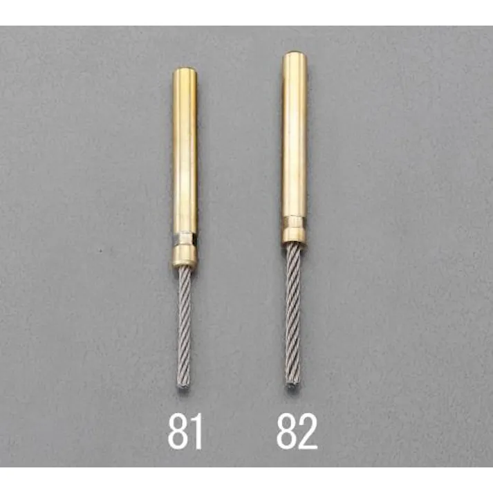ミニター 3.0x30mm/6mm 軸付ステンレスロープブラシ EA819BJ-82 4548745775921(CDC)【別送品】