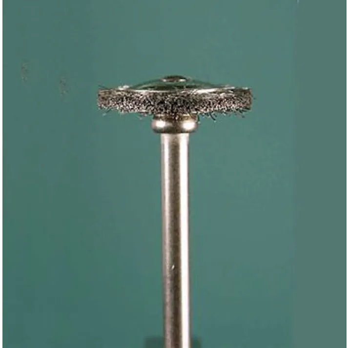 ミニター 平型 軸付ブラシ(ステンレス製) 19mm/3.0mm軸 EA819AJ-14 4548745776423【別送品】