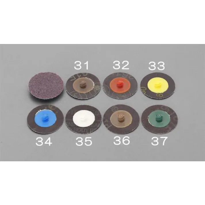 ESCO 50mm/# 60 研磨ディスク EA819MJ-32 4548745826449(CDC)【別送品】
