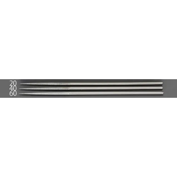 ESCO 200mm/#600 ダイヤモンドやすり(精密・丸) EA826NE-60 4548745930412(CDC)【別送品】