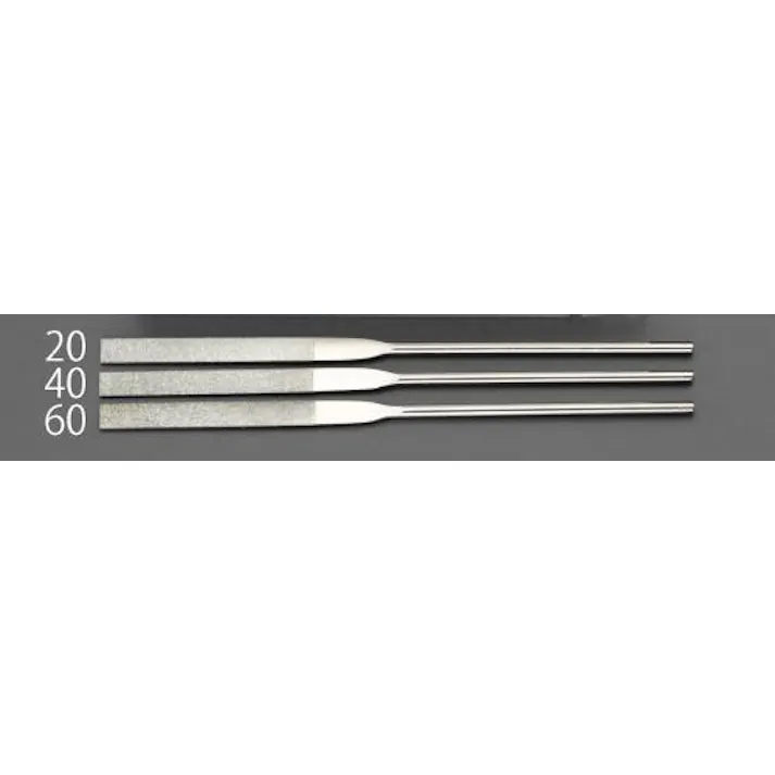 ESCO 140mm/#200 ダイヤモンドやすり(精密・平) EA826NF-20 4548745930436(CDC)【別送品】