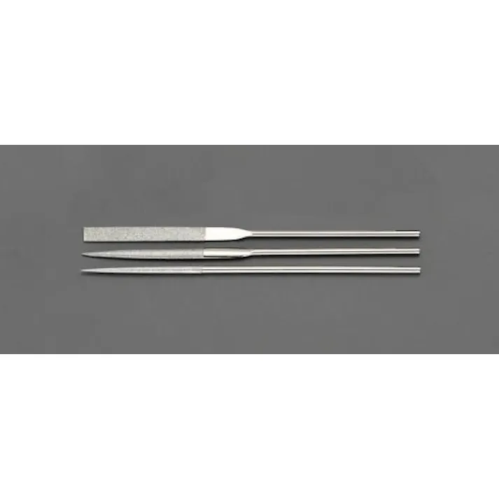 ESCO 140mm/#400 ダイヤモンドヤスリ(精密・3種・3本組) EA826NK-40 4548745933697(CDC)【別送品】