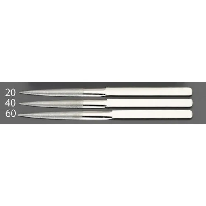 ESCO 215mm/#200 ダイヤモンドやすり(半丸) EA826SG-20 4548745940268(CDC)【別送品】