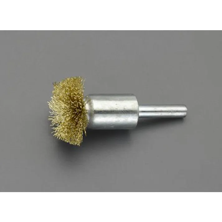 ESCO 30mm/6mm軸 軸付ブラシ(傘型/スチール製) EA819BM-131 4548745973136(CDC)【別送品】