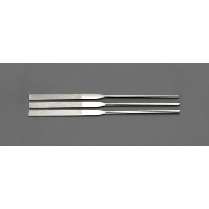 ESCO 200mm ダイヤモンドヤスリ(精密・平/3粒度・3本組) EA826NC 4548745994384(CDC)【別送品】